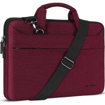 Bolsa de ombro para laptop Messenger DOMISO 17.3" para mulheres/homens