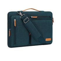 Bolsa de ombro para laptop MOSISO 360 Protective 17-17.3" verde azulado Bolsa de ombro para laptop MOSISO 360 Protective 17-17.3" verde azulado
