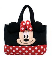 Bolsa de Ombro Pelúcia Minnie Bordada Disney Original