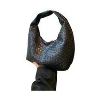 Bolsa De Ombro Pequena Clássica Feminina Em Couro PU Com Relevo E Alça Superior, Estilo Hobo, Para Bolsa De Ombro Pequena Clássica Feminina Em Couro PU Com Relevo E Alça Superior, Estilo Hobo, Para