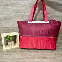 Bolsa de Ombro Plus Premium Tupperware Vermelha e Branca