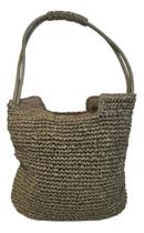 Bolsa De Ombro Praiana Feminina Moderna Estilosa Verão 2025