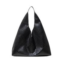 Bolsa De Ombro Retro Grande Para Mulheres, Minimalista, Estilo Hobo, Elegante, Bolsa De Compras Para