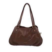 Bolsa de Ombro Scamboo Couro Caramelo 2035 - Marrom Tamanho U
