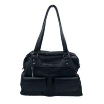 Bolsa de Ombro Scamboo Couro Preta 1930 - Preto Tamanho U