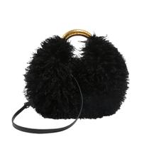 Bolsa de ombro SWEETHEART BEAUTY Shagy Furry Fluffy para mulheres Bolsa de ombro SWEETHEART BEAUTY Shagy Furry Fluffy para mulheres