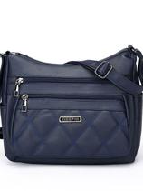 Bolsa de ombro tiracolo feminina em couro PU acolchoado Bolsa de ombro tiracolo feminina em couro PU acolchoado