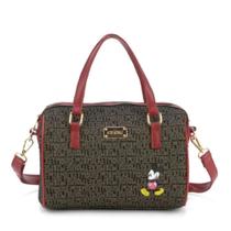 Bolsa De Ombro Tiracolo Transversal Mickey Mouse Satchel Baú - Bowling Disney