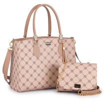 Bolsa De Ombro Transversal + Bolsinha Balada Casual Bolsa De Ombro Transversal + Bolsinha Balada Casual