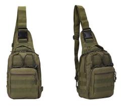 Bolsa De Ombro Transversal + Cinto Engate Rápido