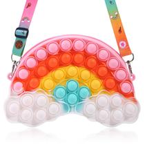 Bolsa de ombro UOYHXQ Rainbow Girls Pop Fidget