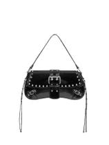 Bolsa de ombro Verdusa Y2K Bolsa Rivet Punk Hobo Black Women
