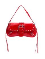 Bolsa de ombro Verdusa Y2K Bolsa Rivet Punk Hobo Red