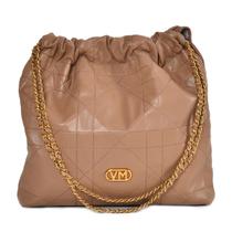 Bolsa De Ombro Via Marte Saco Matelassê Bucket Bag Alça Corrente B1-137