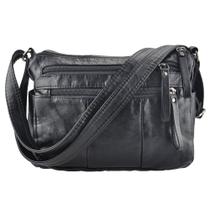 Bolsa de ombro VOLGANIK ROCK Bolsas para mulheres de couro macio