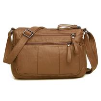 Bolsa de ombro VOLGANIK ROCK Bolsas para mulheres de couro macio