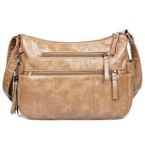 Bolsa de ombro VOLGANIK ROCK Bolsas para mulheres de couro macio