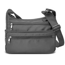 Bolsa de ombro VOLGANIK ROCK, leve, impermeável, nylon, cinza