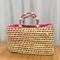 Bolsa de Palha Retangular Pequena