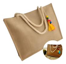 Bolsa De Palha Sintética Para Praia Com Zíper Alça E Forro Bolsa De Palha Sintética Para Praia Com Zíper Alça E Forro