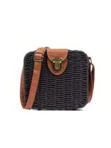 Bolsa de Palha Sintética QUADRADA Feminina Moda Praia Atacado BL086 Bolsa de Palha Sintética QUADRADA Feminina Moda Praia Atacado BL086