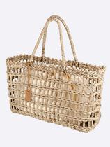 Bolsa de Palha Trançada com Forro Manly Bolsa de Palha Trançada com Forro Manly