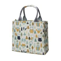 Bolsa de pañales impermeable PHEBEN con diseño de búho, mini 28x25x13 cm