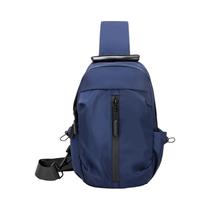 Bolsa De Peito Multifuncional Masculina Com Interface USB Para Montanhismo, Viagens, Trabalho,