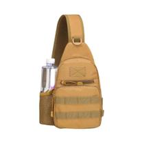 Bolsa de Peito Tática Camuflada Masculina - Nylon para Caminhada, Caça e Pesca