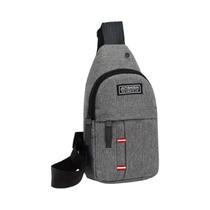 Bolsa De Peito Unissex Ajustável Em Tecido Oxford, Bolsa De Ombro Única Com Bolsos Diagonais