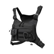 Bolsa De Peito Unissex De Grande Capacidade Para Esportes Ao Ar Livre, Mochila Funcional Com