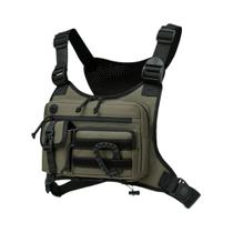 Bolsa De Peito Unissex De Grande Capacidade Para Esportes Ao Ar Livre, Mochila Funcional Com Bolsa De Peito Unissex De Grande Capacidade Para Esportes Ao Ar Livre, Mochila Funcional Com