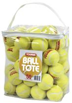 Bolsa de Pelotas de Tenis Tourna con 50 Pelotas sin Presión y Bolsa Reutilizable