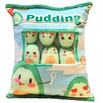 Bolsa de pelúcia para mini corgis, hamsters, coelhinhos, abacates e pinguins