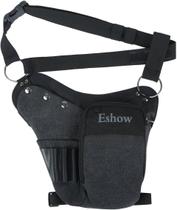 Bolsa de pernas Eshow Tactical for Tools masculina de lona preta