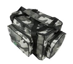 Bolsa de pesca camping apetrecho ebf combat camuflada urbano grande - resitente