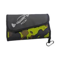 Bolsa De Pesca Com 7 Compartimentos Para Armazenamento De Iscas, Carteira Dobrável Para Linhas De