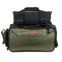 Bolsa De Pesca Sumax SM 1716 Verde Com Preto Com Porta Carretilhas