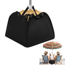 Bolsa de peso com base para guarda-chuva de praia GOCOHHI 600D Oxford, portátil