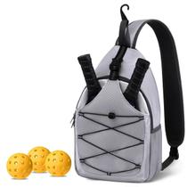 Bolsa de pickleball SPOENGRU Bolsa de pickleball pequena para mulheres e homens