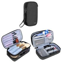 Bolsa de pincéis de maquiagem Teamoy Travel Professional Black
