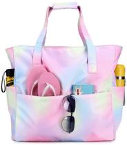 Bolsa de piscina de praia Bluboon para mulheres com compartimento úmido