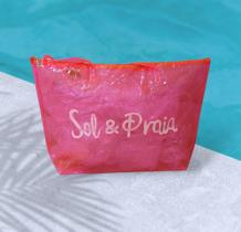 Bolsa de plástico com zíper Sol e mar Bolsa de plástico com zíper Sol e mar