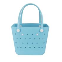 Bolsa de Playa Chokoter Impermeable Tote de Goma Lavable Azul
