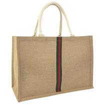 Bolsa de Playa Hibala de Paja Tejida Artesanal Verde