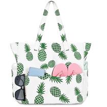 Bolsa de Playa Iioscre para Mujer XXL Impermeable y Antiarena 45L