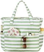 Bolsa de Playa LEDAOU Impermeable y Antiarena para Mujer con Compartimento Húmedo