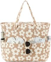 Bolsa de Playa LEDAOU Impermeable y Resistente a la Arena para Mujer con Diseño Floral