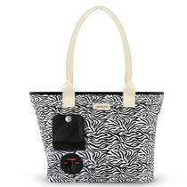 Bolsa de Playa para Vino CORK & VINE CVN2013 con 3 Bolsas Internas de 1.5L Diseño Cebra Bolsa de Playa para Vino CORK & VINE CVN2013 con 3 Bolsas Internas de 1.5L Diseño Cebra
