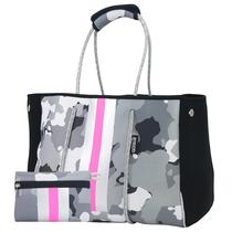 Bolsa de Playa Tote QOGiR de Neopreno Multifuncion Camuflaje Grande Bolsa de Playa Tote QOGiR de Neopreno Multifuncion Camuflaje Grande